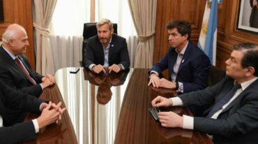 El gobernador se reunió con el ministro del Interior