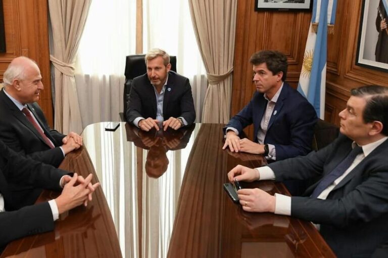 El gobernador se reunió con el ministro del Interior