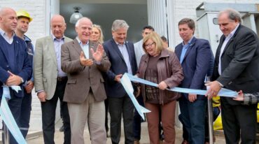Canal Alem. El gobernador señaló que la obra
