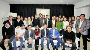 Bordet valoró las instancias de formación y debate en las nuevas generaciones de empresarios.