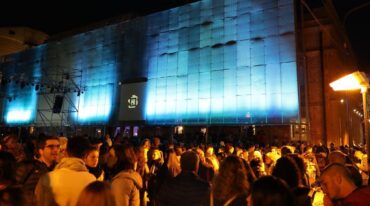 El ala oeste del refuncionalizado edificio del ex molino Franchino