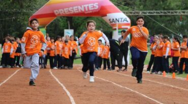 Deporte y convivencia. Los niños y jóvenes no sólo demuestran sus ganas en cada disciplina