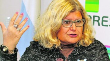 La titular de la cartera educativa