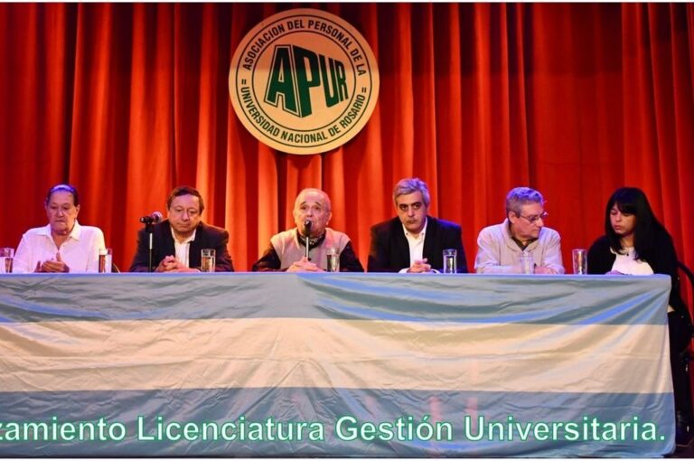 El rector electo de la UNR