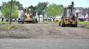 60 días. Es el tiempo que llevará terminar los trabajos de apertura de calle Pedro Ferré entre Dorrego y Vélez Sarsfield. Flavio Raina.