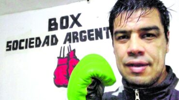 Javier Ojeda se está entrenando en triple turno para mostrarse de buena forma ante su gente.