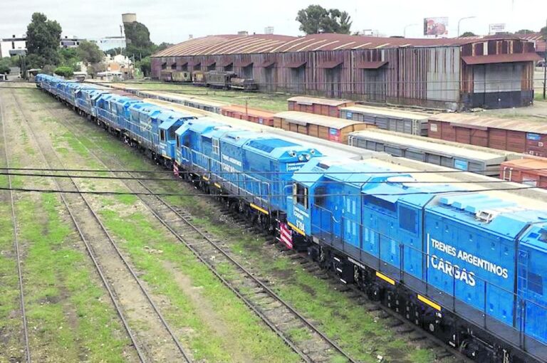 La concreción del proyecto potenciará el tren de cargas