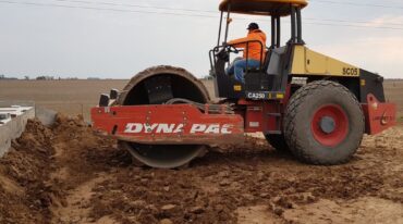 El proyecto de pavimentación de la ruta 3 contempla un camino terminado de un ancho de 6