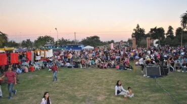 Los actos se centraron en el predio del ferrocarril. Gentileza: prensa Municipalidad de Vera.