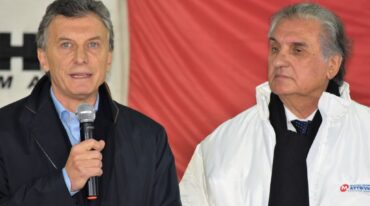 El presidente Macri había estado en 2018 en la reinauguración del frigorífico. Archivo.