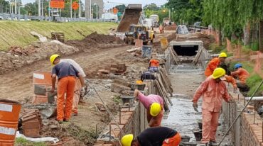 El gobierno provincial avanza con las obras programadas en la ruta provincial 1