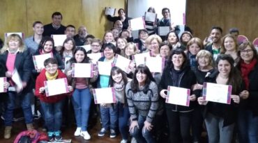 Los participantes del curso que finalizó este jueves son oriundos de Rosario