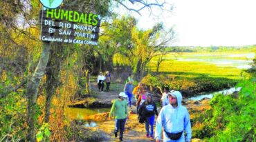 'Humedales del Río Paraná' un lugar para respirar aire puro