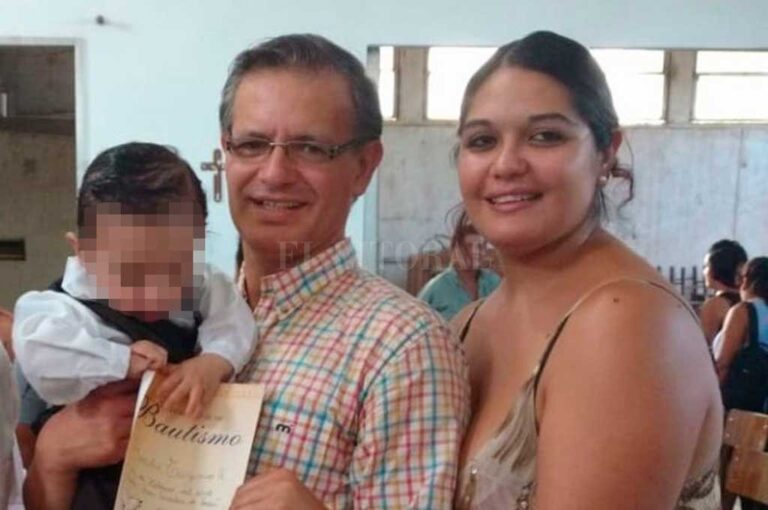 Horacio junto a Luciana