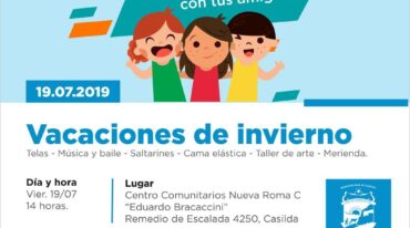 Gentileza: prensa Municipalidad de Casilda.
