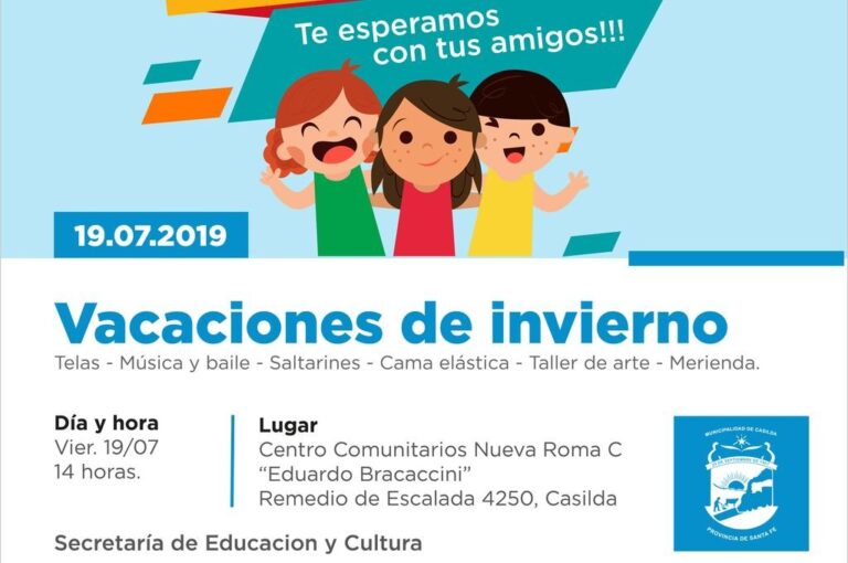 Gentileza: prensa Municipalidad de Casilda.