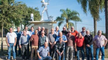 Los ex conscriptos se reunieron en la ciudad de Vera. Mirador Provincial.