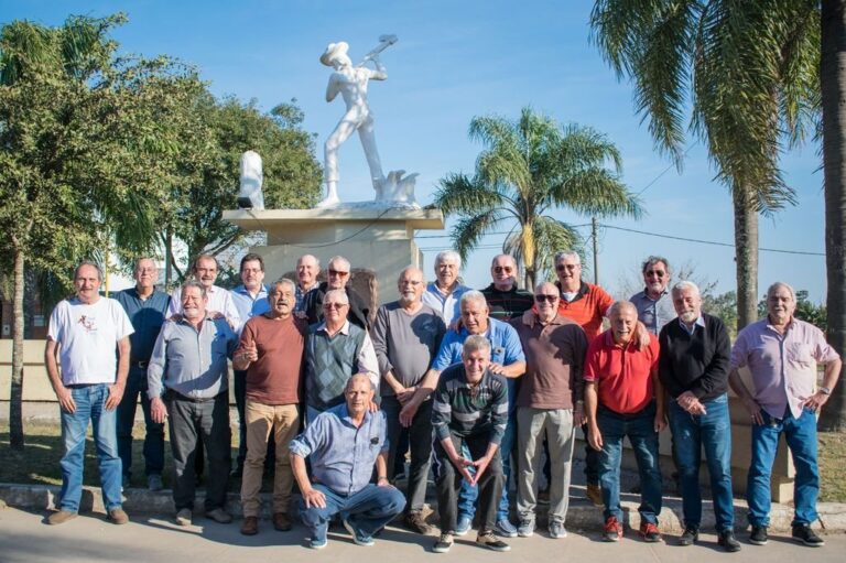 Los ex conscriptos se reunieron en la ciudad de Vera. Mirador Provincial.