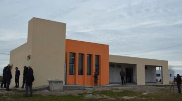La nueva planta con su estructura edilicia albergará al salón de usos múltiples