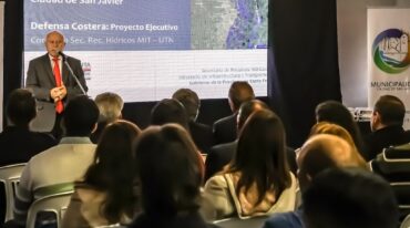 El gobernador estuvo en San Javier en la presentación del proyecto. Gentileza: prensa Gobierno de Santa Fe.