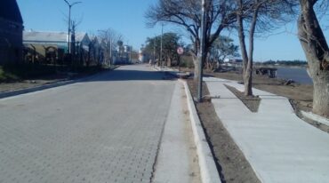 Tendrá una extensión de 300 metros con senderos peatonales y carriles para bicicletas y tránsito liviano. Gentileza: prensa Gobierno de Santa Fe.