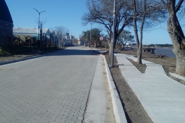Tendrá una extensión de 300 metros con senderos peatonales y carriles para bicicletas y tránsito liviano. Gentileza: prensa Gobierno de Santa Fe.