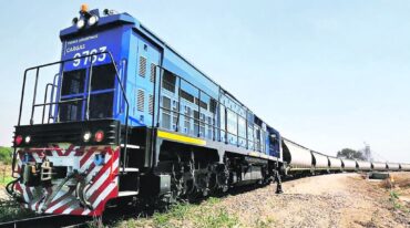 Con este proyecto se prevé aumentar las toneladas ingresadas en un 142% y descargar trenes de 60 a 100 vagones en un tiempo récord de menos de 6 horas. Archivo.