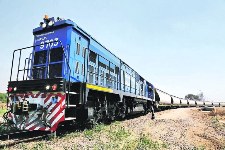 Con este proyecto se prevé aumentar las toneladas ingresadas en un 142% y descargar trenes de 60 a 100 vagones en un tiempo récord de menos de 6 horas. Archivo.
