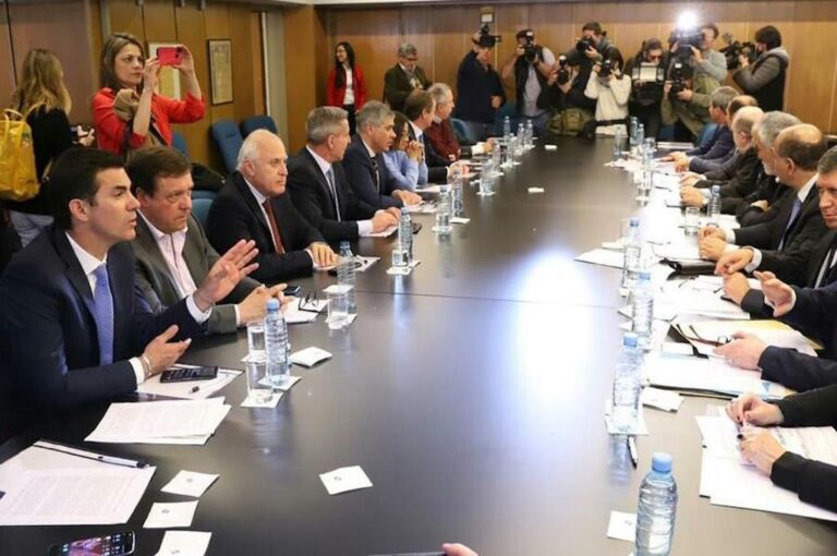 La reunión contó con la presencia de 17 gobernadores. Gentileza.