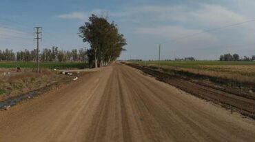 Acceso a María Juana. Gentileza: prensa Gobierno de Santa Fe.