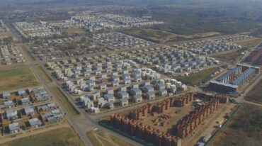 Las 500 viviendas están en el barrio Olímpico. Gentileza: prensa Gobierno de Santa Fe.