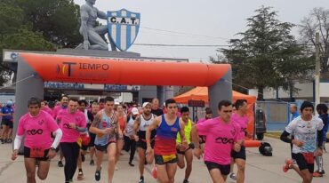 Participaron 210 atletas. Mirador Provincial.