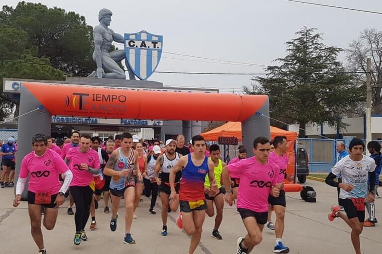 Participaron 210 atletas. Mirador Provincial.
