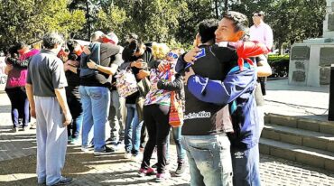 Marcha. El pasado sábado 31 de agosto se llevó a cabo una nueva