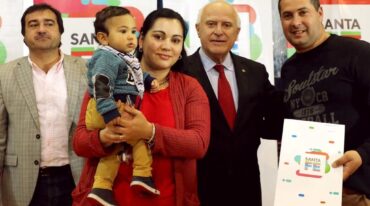 El gobernador presidió el acto en el Club de Gimnasia y Esgrima