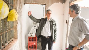 Se ampliará la sala de espera y se sumarán dos nuevos consultorios en el centro de salud.  Gentileza: prensa Municipalidad de Villa Gobernador Gálvez.