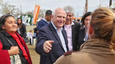 Lifschitz inauguró la exposición rural de Vera. Gentileza: prensa Gobierno de Santa Fe.