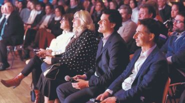 Adelante. La ministra Balagué fue felicitada por las autoridades de la ONG debido al sistema de información provincial. Twitter.