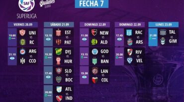 Unión y Central juegan el viernes. Mientras Newell's y Colón tienen sus compromisos programados para el domingo. Gentileza: prensa Superliga.