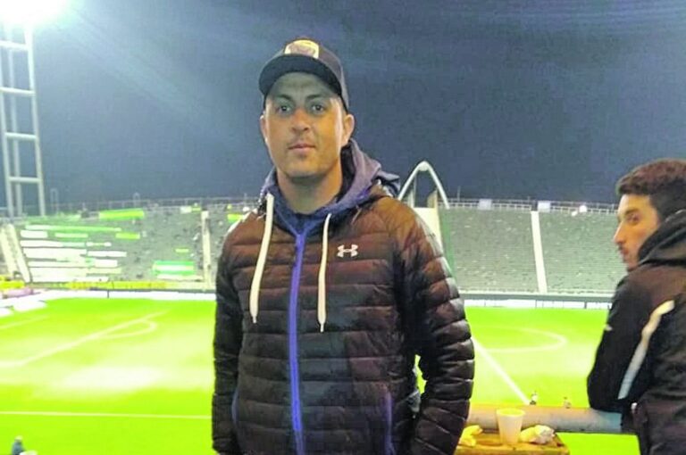Jorge Valverde estuvo en la cancha el lunes pasado