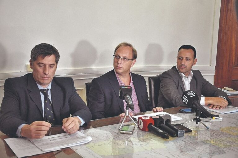 Balance. Gonzalo Saglione y sus secretarios