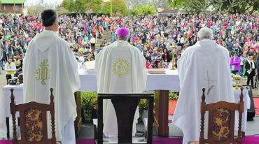 Miles de peregrinos se congregaron en Federación para la Fiesta Patronal Diocesana de María Inmaculada de la Concordia.
