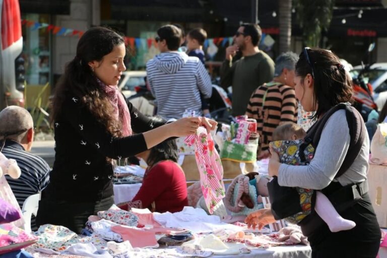 Cientos de personas le dieron un marco de color y atracción a este Argentina se prende en Santa Fe  Gentileza: prensa CAME.