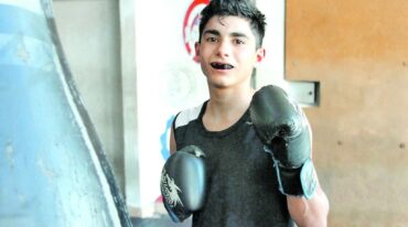 Jeremías Thomas será uno de los representantes del boxeo entrerriano en los Juegos Nacionales Evita.  Marcelo Miño