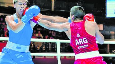 Brian Arregui está transitando su primer año como Mayor. 'Por ahora siento que estoy por debajo del nivel de los boxeadores más destacados'