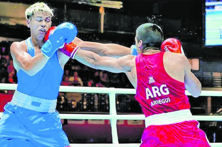 Brian Arregui está transitando su primer año como Mayor. 'Por ahora siento que estoy por debajo del nivel de los boxeadores más destacados'