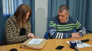 Estuvieron presentes la secretaria de Gobierno