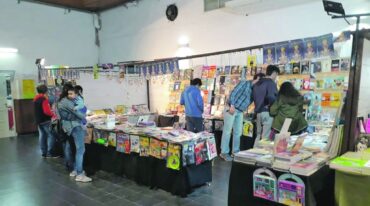 Más de 40 editoriales dijeron presentes en la Feria del Libro. Gentileza Gobierno de Chajarí
