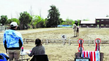 Las pistas de arena y césped de la institución de Colonia Avellaneda fueron sede de actuación de deportistas de  cinco provincias. Marcelo Miño
