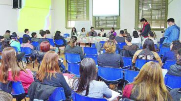 La actividad contó con la presencia de estudiantes de distintas carreras